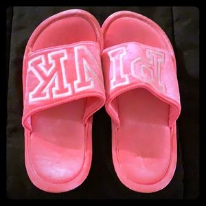 Pink Shower Shoes